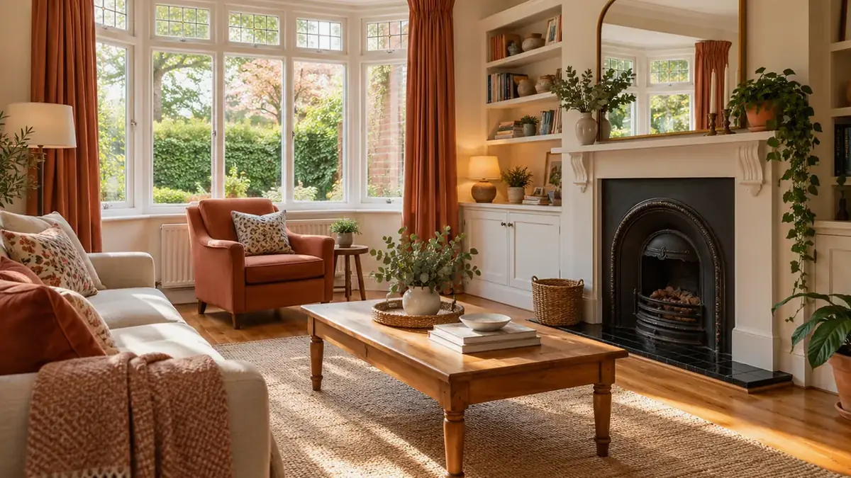 Clean living room in a Kings Langley home